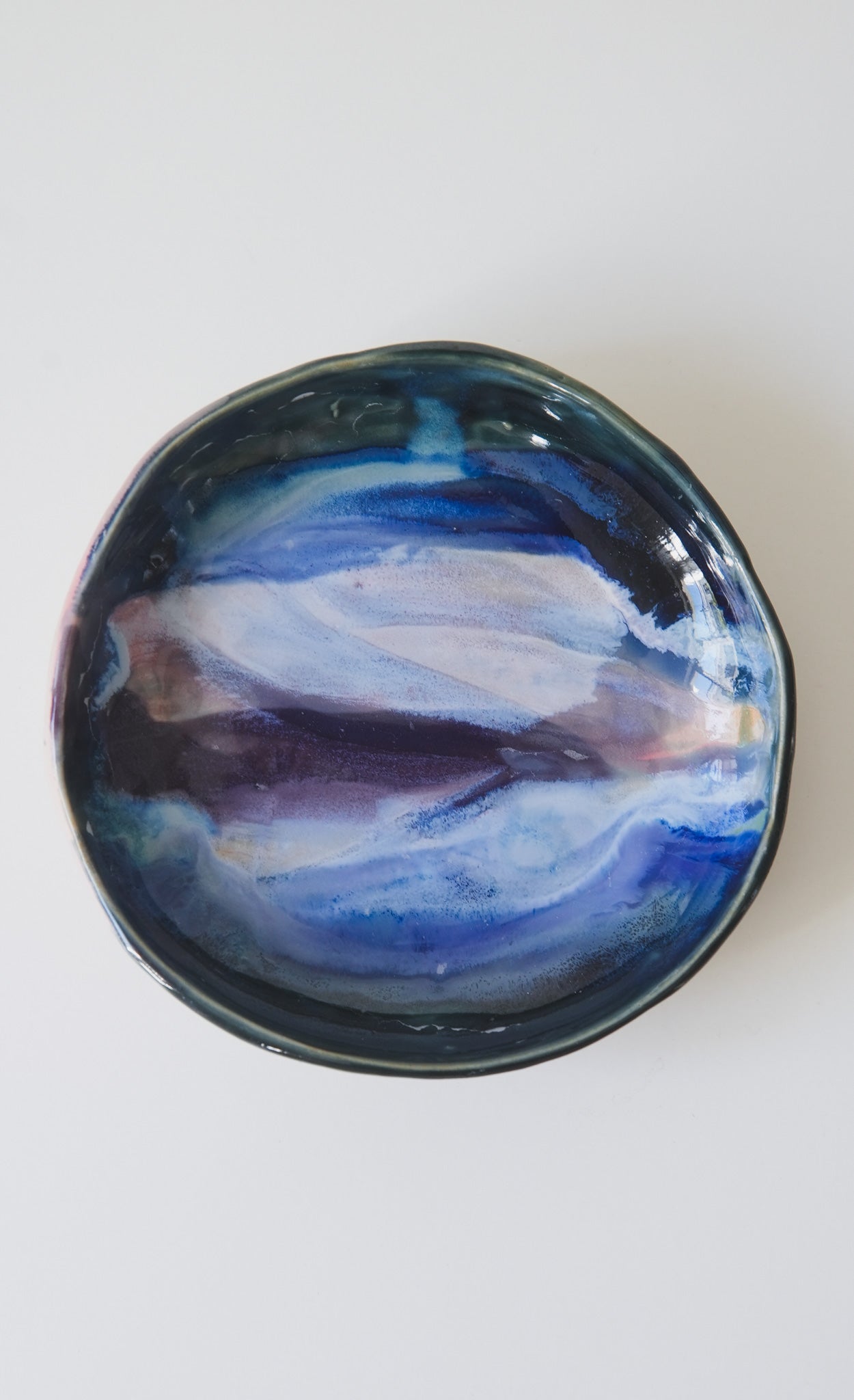 Plate "Waterfall", small